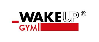 wake up gym logo design next solution